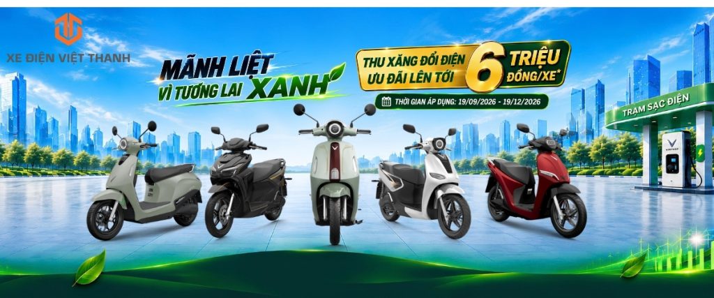 vì tương lai xanh VinFast Việt Thanh