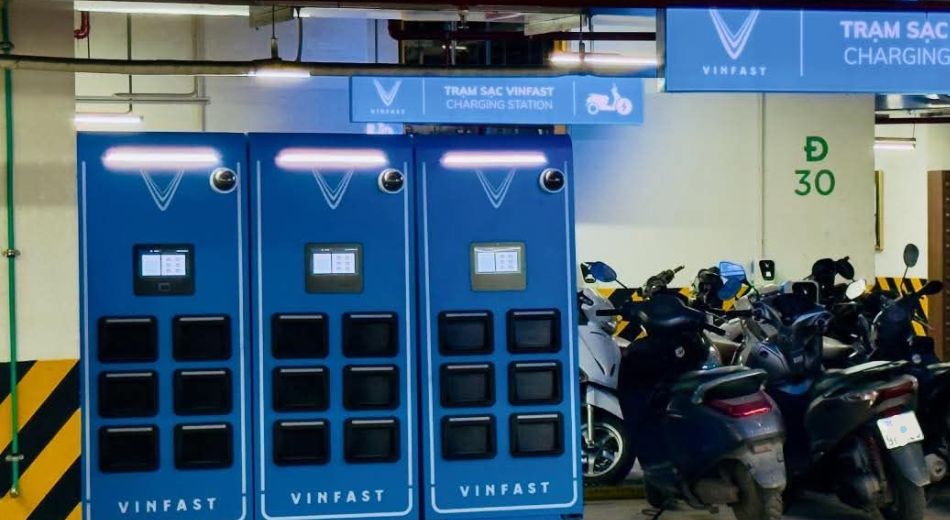 Trạm đổi pin VinFast đang được triển khai ra sao