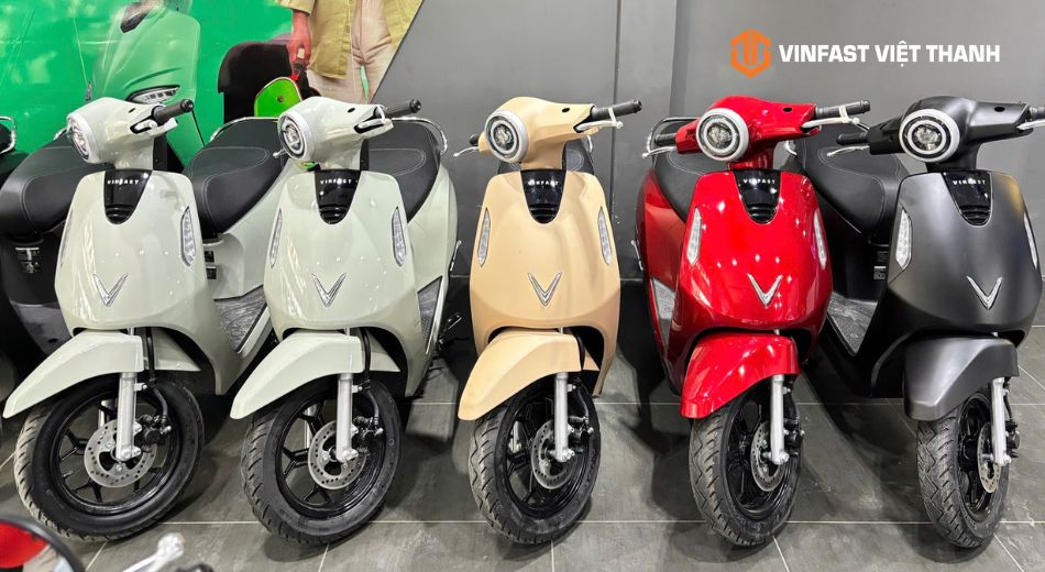 Xe có đủ màu sắc với hiệu suất vận hành mạnh mẽ