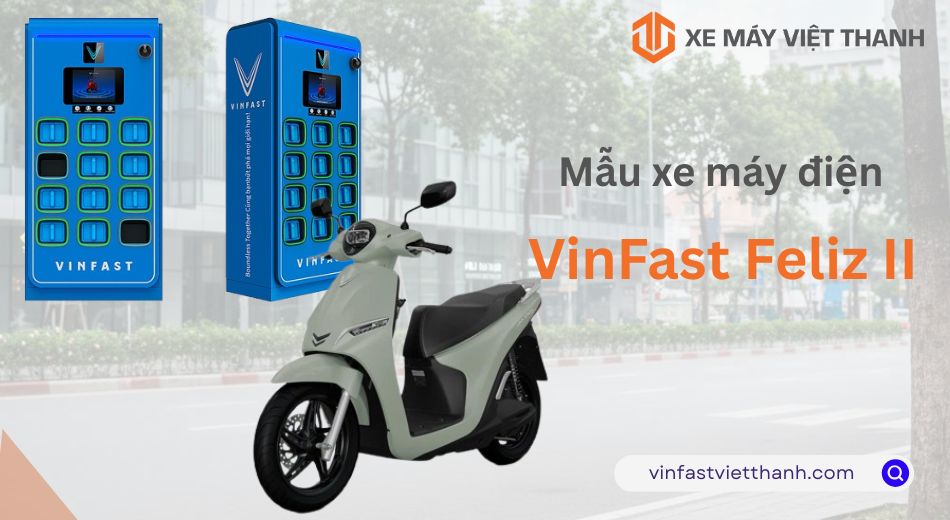 Mẫu xe máy điện VinFast Feliz II