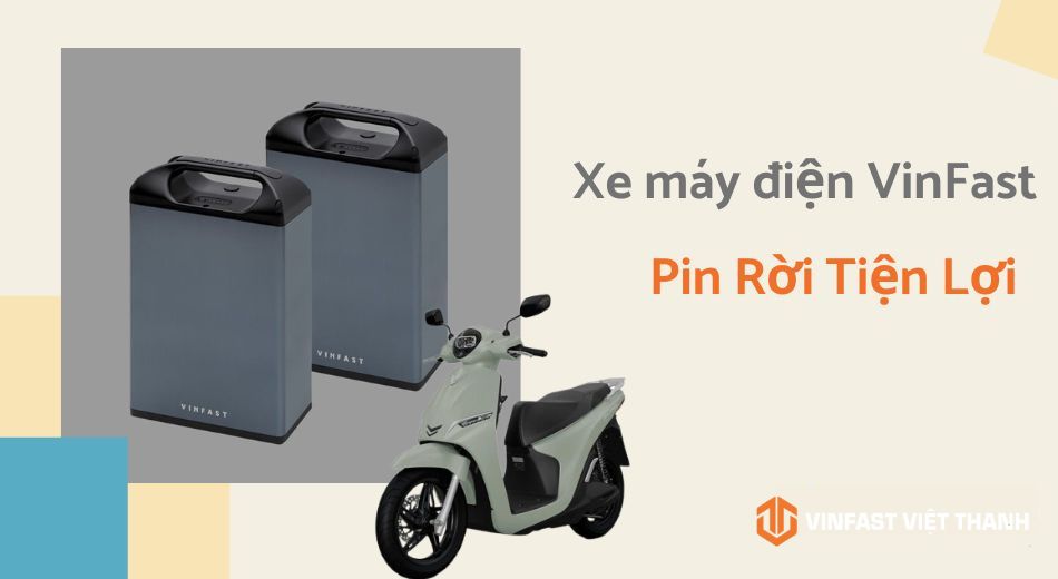 Xe máy điện pin rời là gì