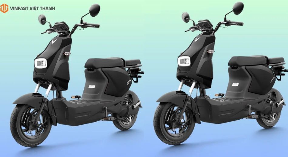 Mẫu xe máy điện VinFast Amio màu đen