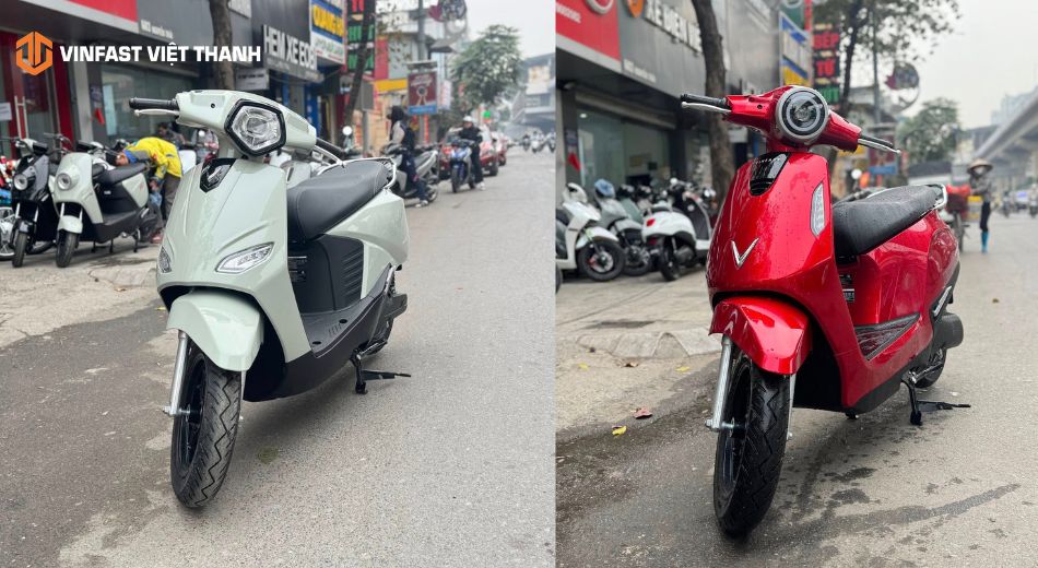 Mẫu xe máy điện ViNFast gồm pin cố định và pin rời