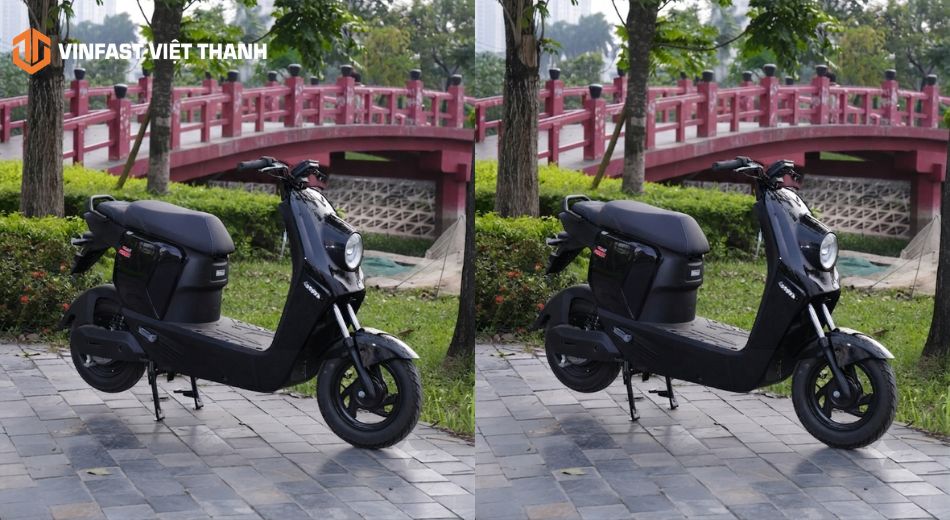 Mẫu xe máy điện Zgoo màu đen