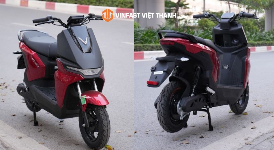 Xe máy điện VinFast Flazz trang bị thêm pin phụ
