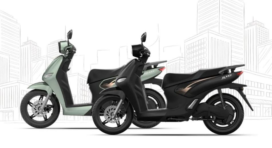Mẫu xe máy điện VinFast Kyo đẹp thanh lịch