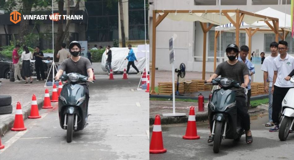 Đi xe máy điện có cần đội mũ bảo hiểm không
