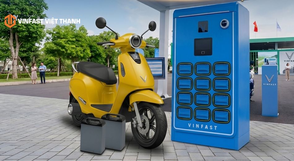 Pin xe máy điện VinFast giá bao nhiêu tiền
