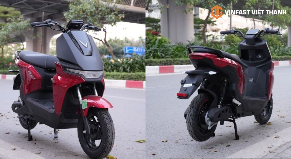 Mẫu xe máy điện VinFast Flazz dáng thể thao