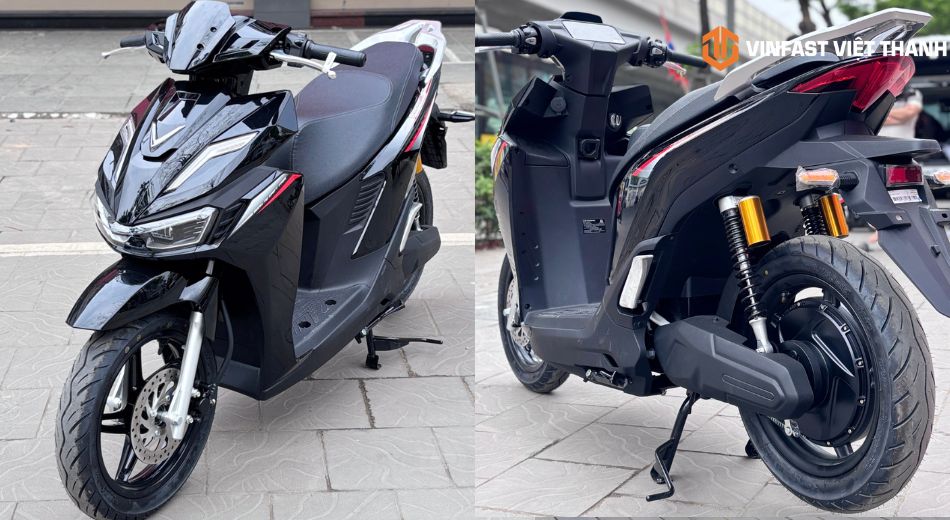 Mẫu xe máy điện Viper dáng thể thao