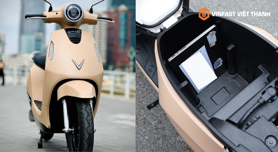 Xe máy điện VinFast Evo Grand cốp rộng