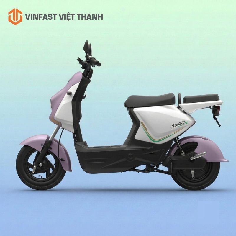 Xe máy điện VinFast Amio S2 màu tím