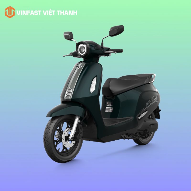 Xe VinFast Evo Grand II màu xanh cẩm thạch