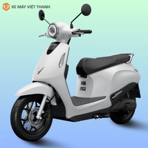 Xxe máy điện VinFast Evo Max đổi pin chính hãng màu trắng ngọc trai