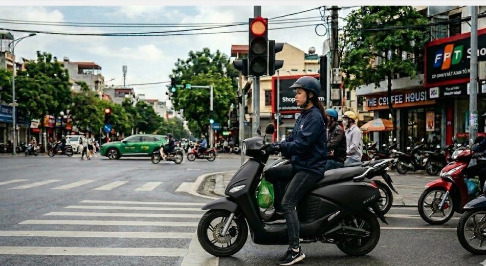 Lỗi Vượt Đèn Đỏ Khi Đi Xe Máy Điện Bị Phạt Bao Nhiêu Tiền?