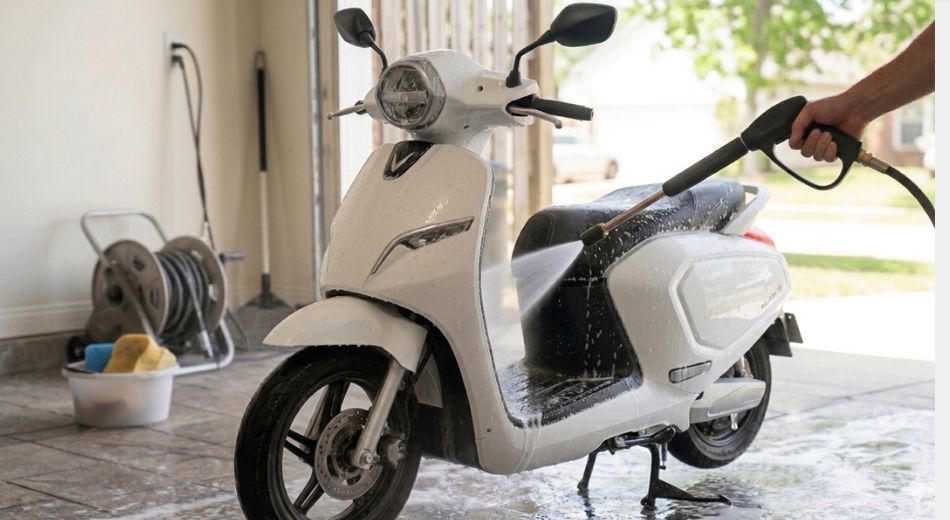 Rửa Xe Máy Điện Có Ảnh Hưởng Gì Không? Những Điều Cần Biết